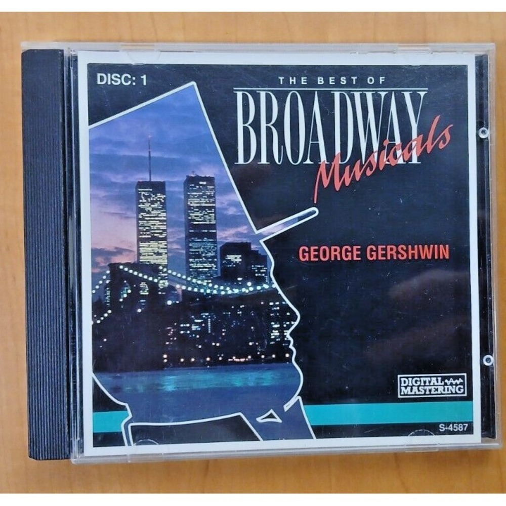 THE BEST OF BROADWAY MUSICALS DISC 1 GEORGE GERSHWIN CD